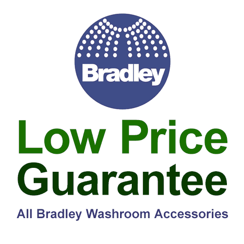 Bradley 8120-001180 (18 x 1.5) Commercial Grab Bar, 1-1/2