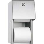 ASI 0030 Commercial Toilet Paper Dispenser, Surface-Mounted, Stainless Steel w/ Satin Finish