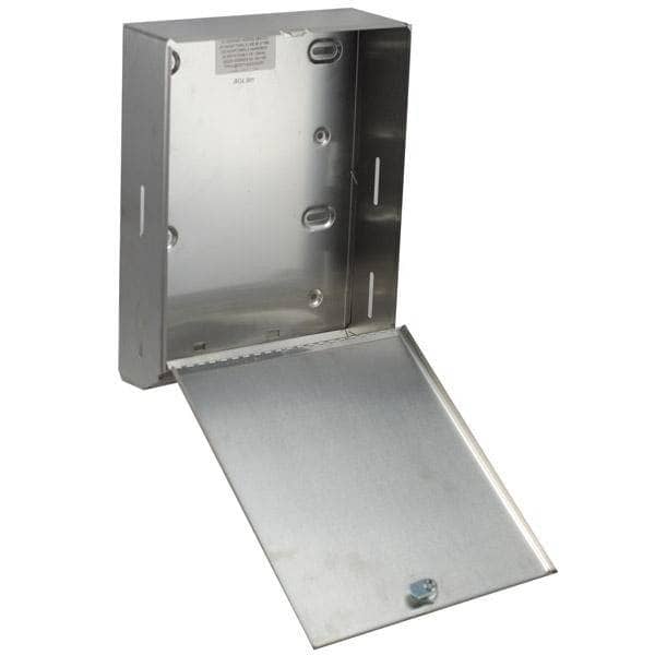 Bobrick B-262 Commercial Paper Towel Dispenser, Surface-Mounted, Stainless Steel - TotalRestroom.com