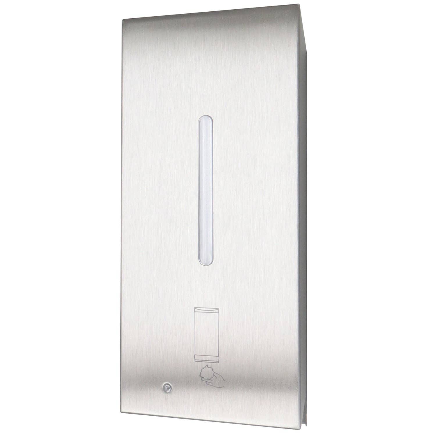 Bobrick B-2013 Commercial Foam Soap Dispenser, Surface-Mounted, Touch-Free, Stainless Steel - 27 Oz - TotalRestroom.com