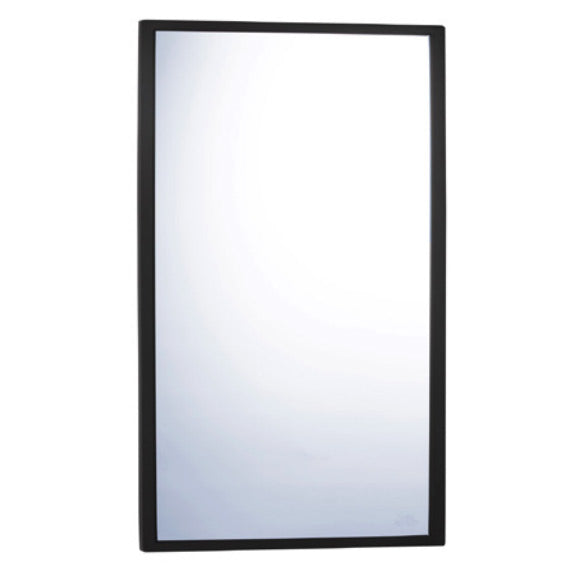 Bobrick 290.MBLK (24 x 36) 290 Mirror Matte Black 24x36