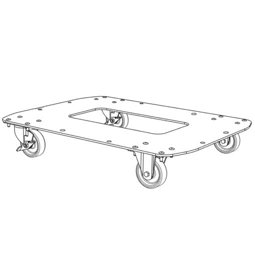 Satellite Tag 4 Cart for Satellite Tag 4 Portable Sink, 23484