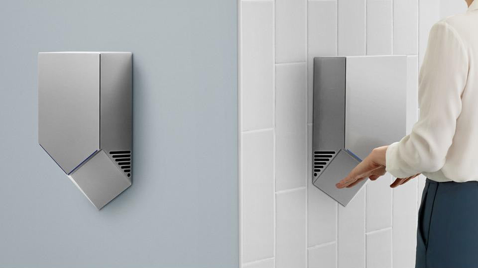 Dyson Airblade V (AB12) Automatic Hand Dryer, ABS White, Updated Part Number: HU02 Dyson Airblade V