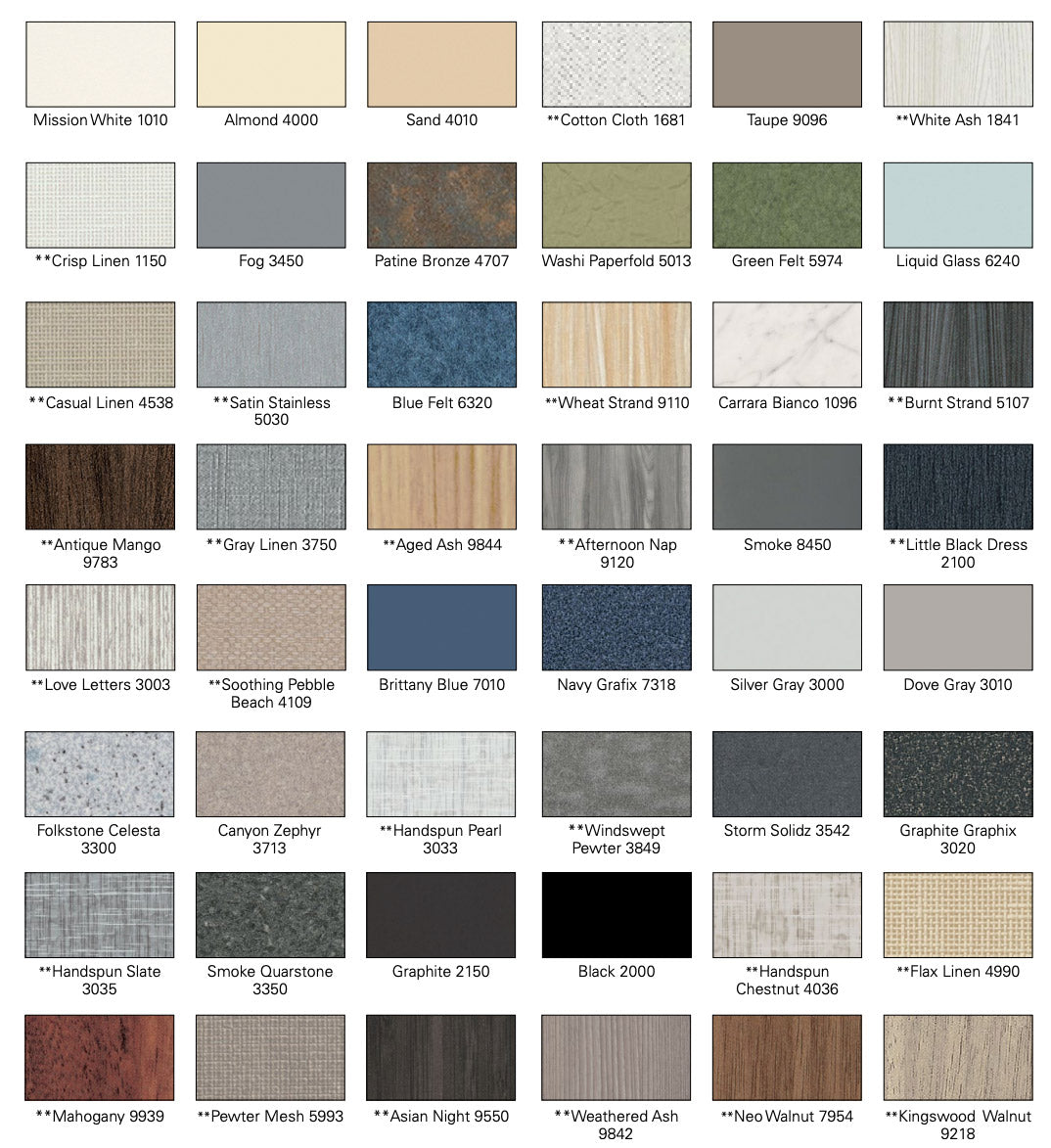 plastic laminate toilet partitions colors Global-Plastic-Laminate-color-2024.jpg__PID:4fce9421-029b-4614-9323-b5b12bbfa16a