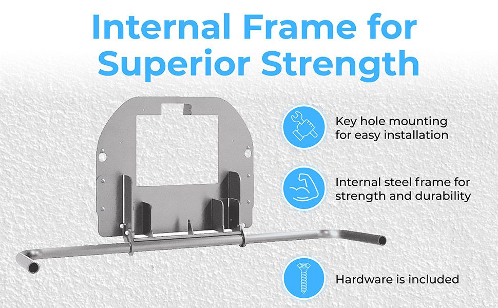 Koala Kare KB200-05SS Flush Mount Horizontal Stainless Steel Veneer and Polypropylene, Updated Part Number: KB300-05SS