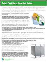Partitions Cleaning
