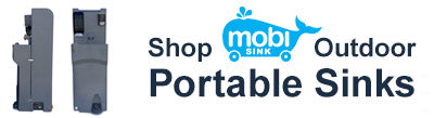 MOBI Portable Sink Hand Washing Station, Non-Heated, Indoor, Outdoor, Heavy-Duty Design - MOBI-2