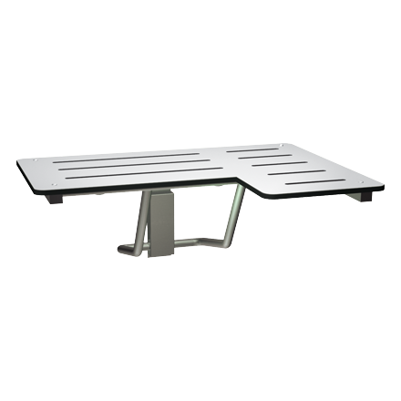 ASI 8206-L Left Hand Folding Commercial Shower Seat, 33