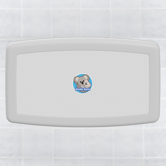 Koala Kare KB200-05 (now KB300-05) Horizontal Baby Changing Station, Wall-Mounted, White Granite, Updated Part Number: KB300-05